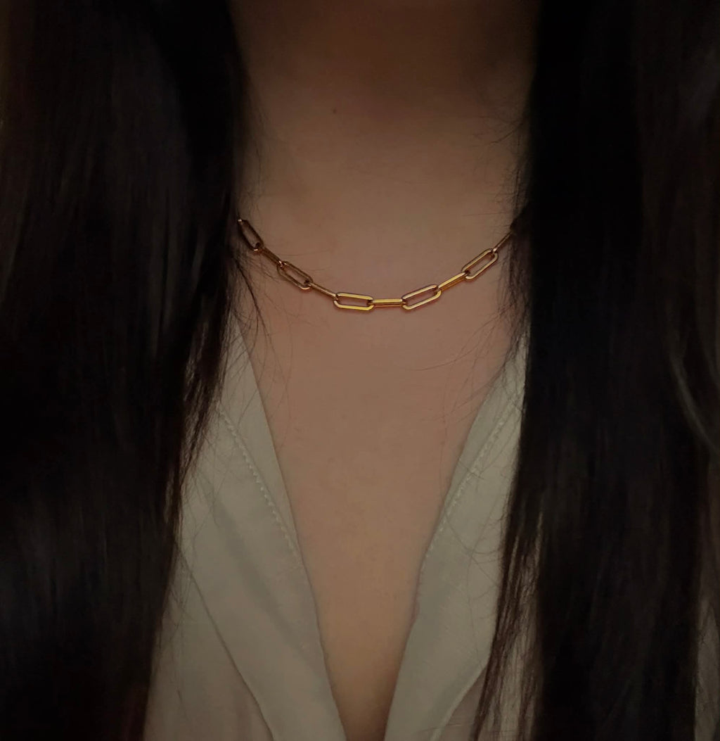 Heated Link Necklace