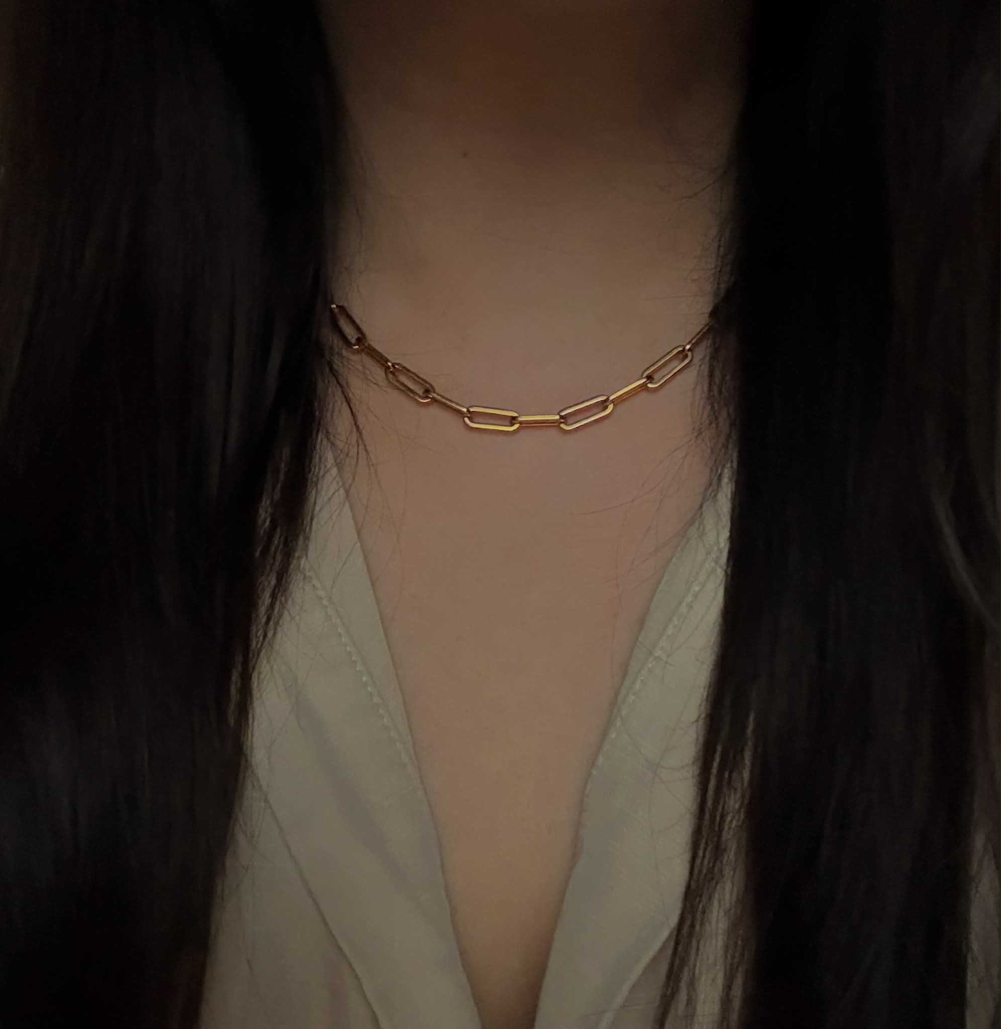 Heated Link Necklace