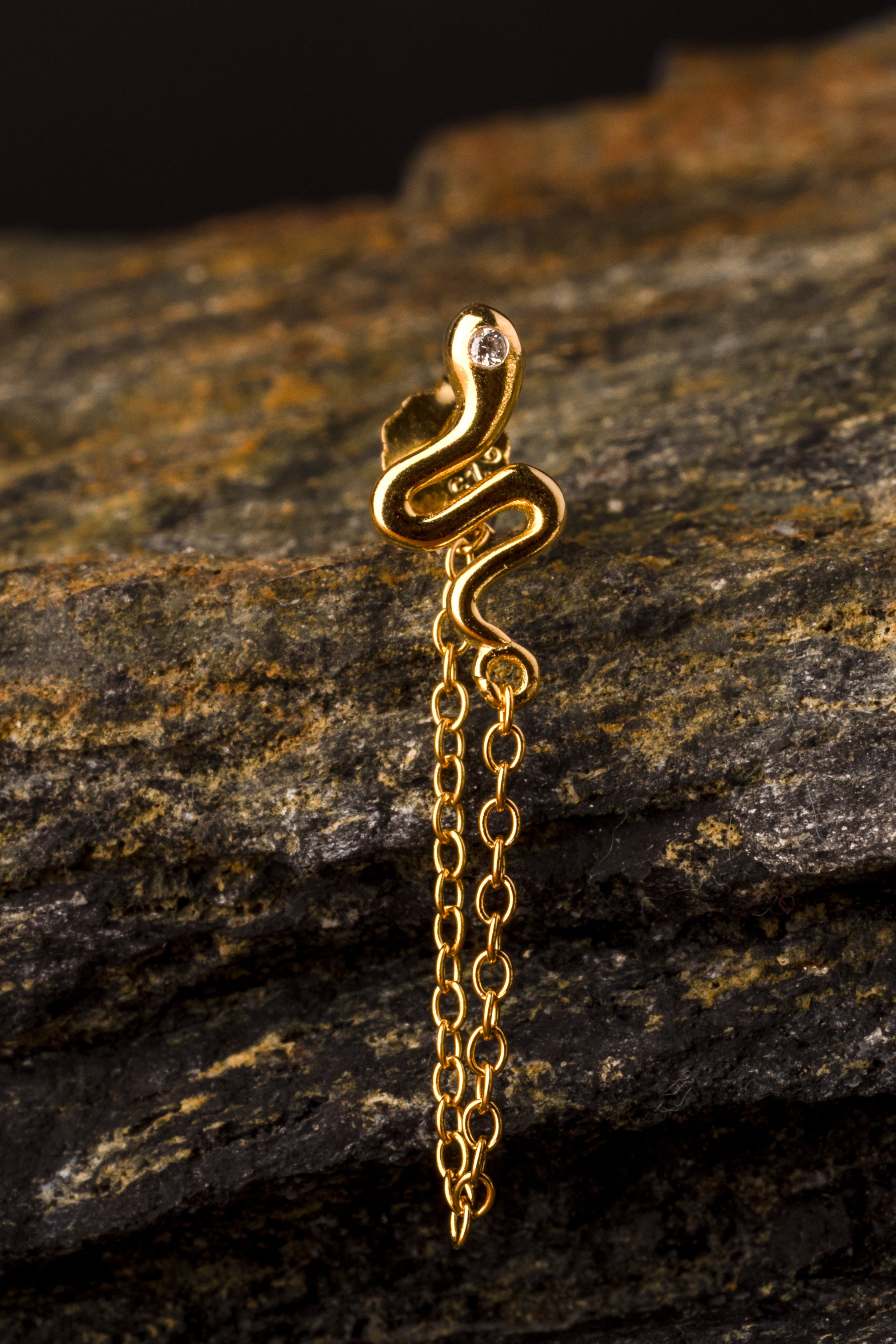 Serpent Veil Ear Cuff